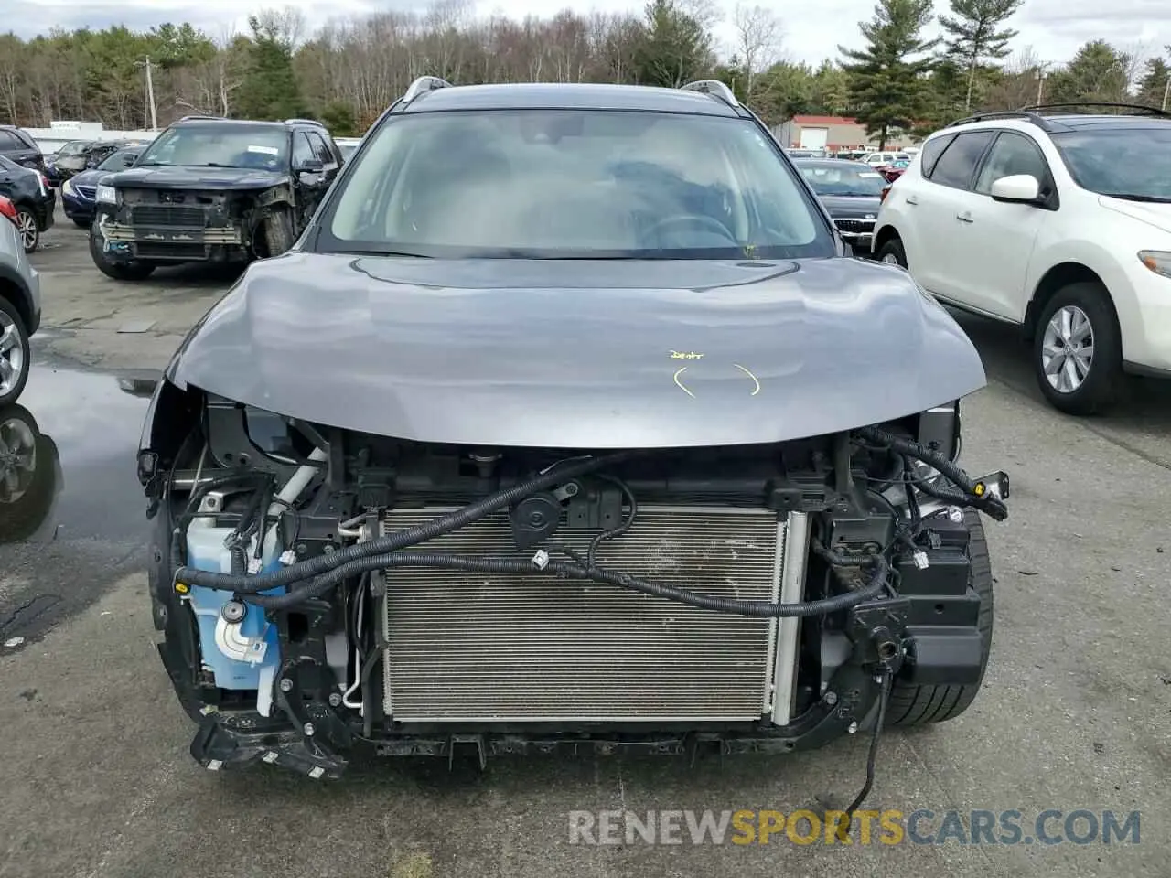 5 Photograph of a damaged car KNMAT2MV9KP550921 NISSAN ROGUE 2019