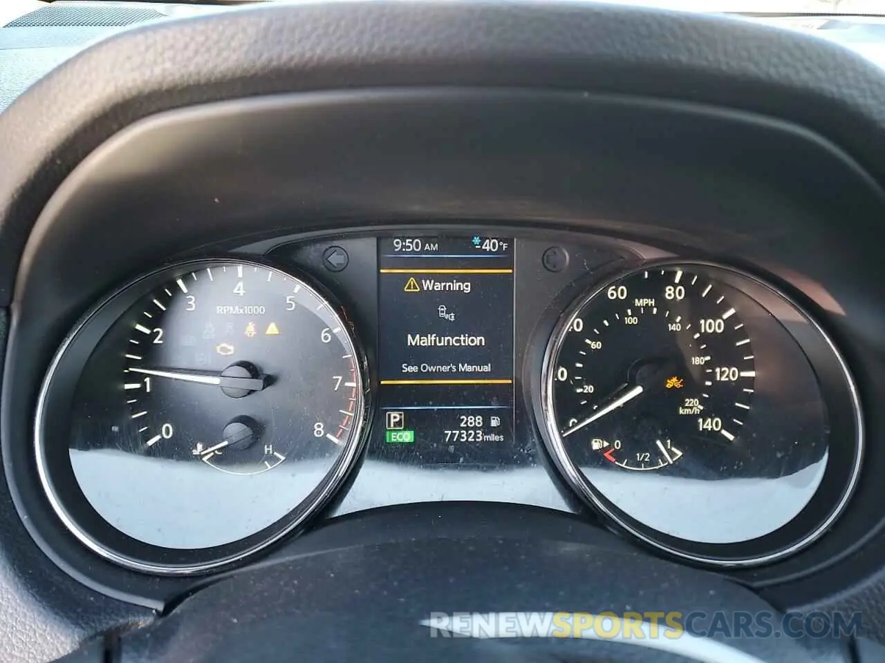 9 Photograph of a damaged car KNMAT2MV9KP550921 NISSAN ROGUE 2019
