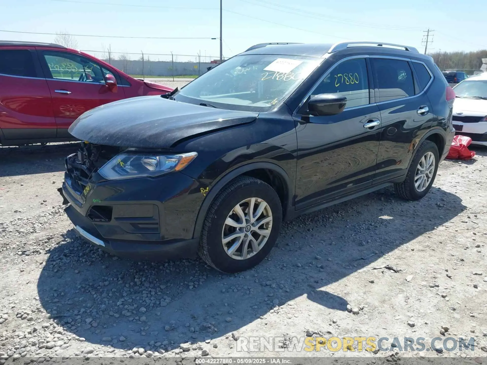 2 Photograph of a damaged car KNMAT2MV9KP556072 NISSAN ROGUE 2019