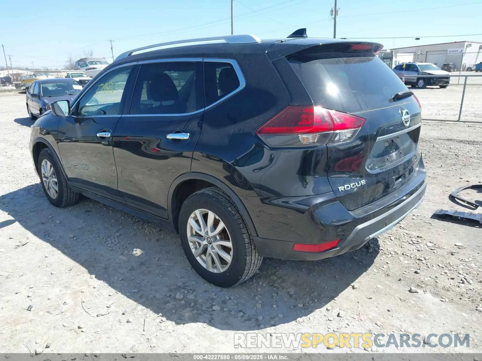 3 Photograph of a damaged car KNMAT2MV9KP556072 NISSAN ROGUE 2019