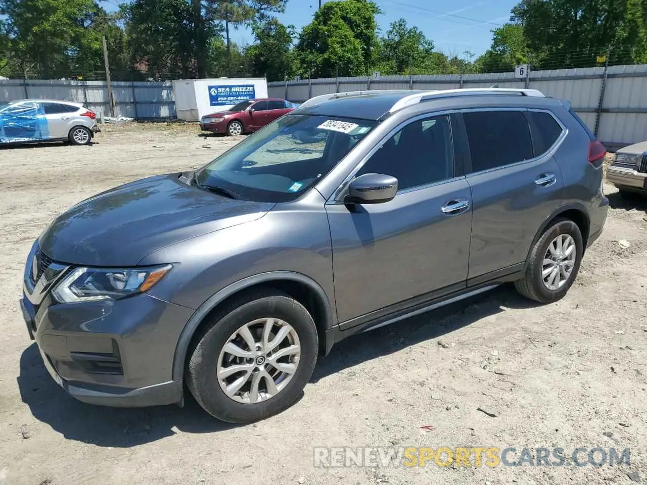 1 Photograph of a damaged car KNMAT2MV9KP556363 NISSAN ROGUE 2019