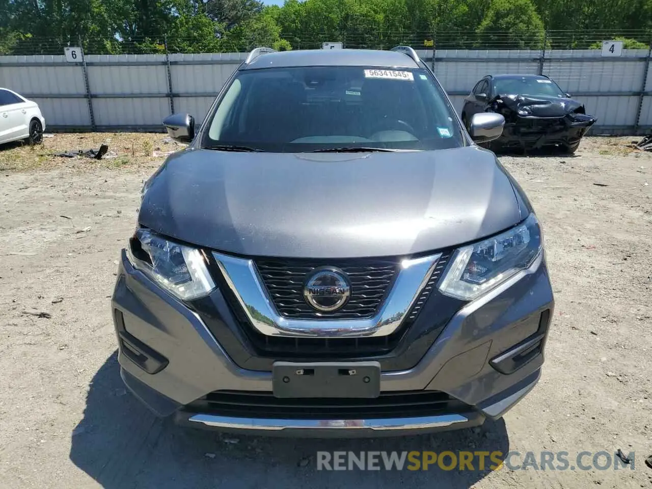 5 Photograph of a damaged car KNMAT2MV9KP556363 NISSAN ROGUE 2019