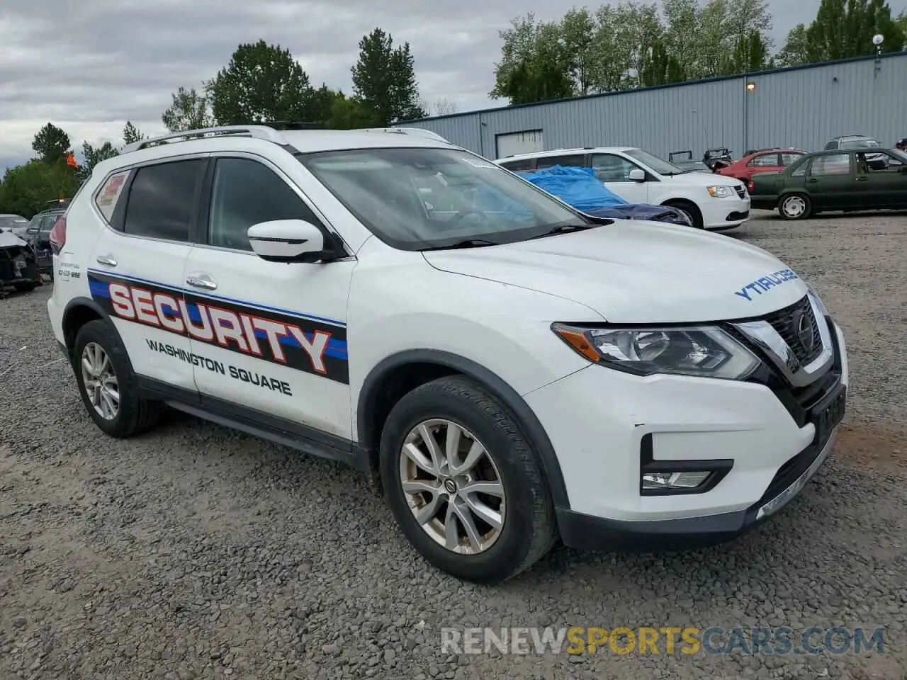 4 Photograph of a damaged car KNMAT2MVXKP500190 NISSAN ROGUE 2019