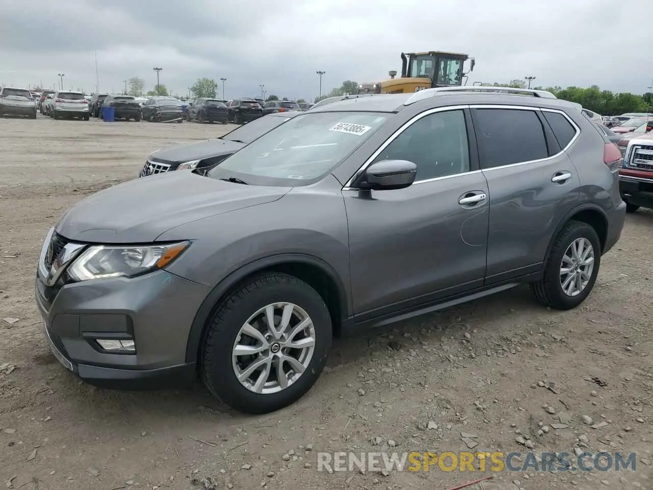 1 Photograph of a damaged car KNMAT2MVXKP501615 NISSAN ROGUE 2019