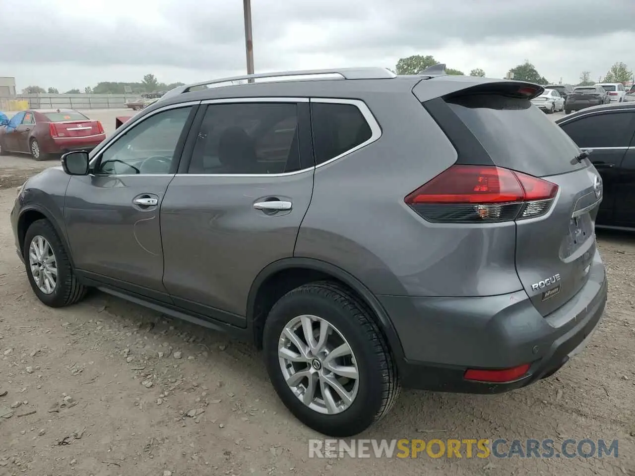 2 Photograph of a damaged car KNMAT2MVXKP501615 NISSAN ROGUE 2019