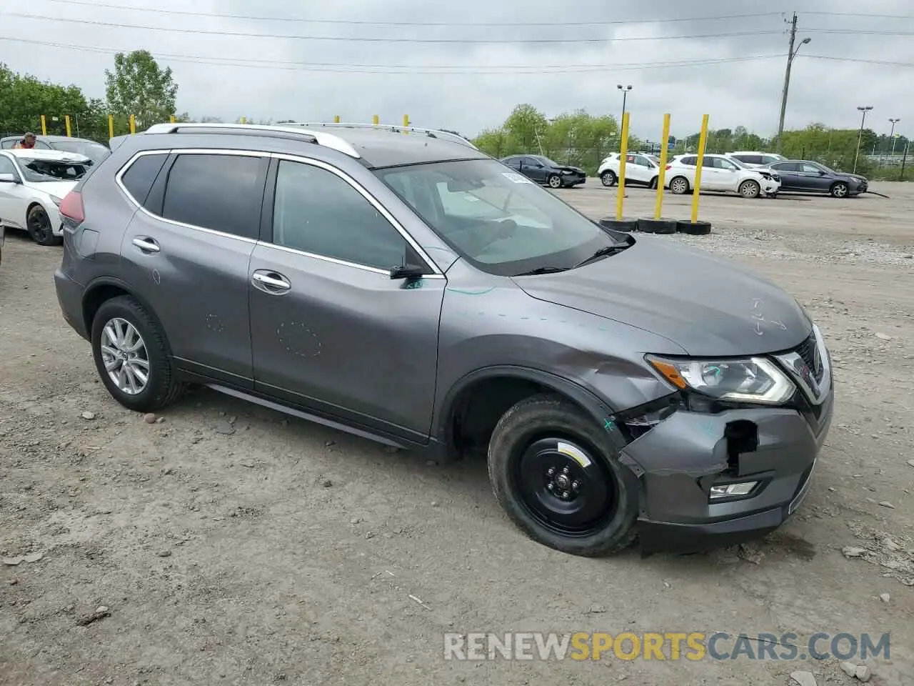 4 Photograph of a damaged car KNMAT2MVXKP501615 NISSAN ROGUE 2019