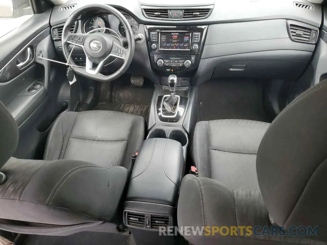 8 Photograph of a damaged car KNMAT2MVXKP501615 NISSAN ROGUE 2019