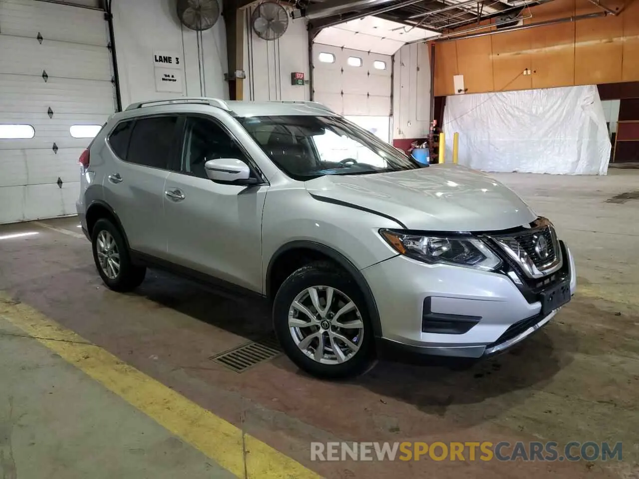 4 Photograph of a damaged car KNMAT2MVXKP505602 NISSAN ROGUE 2019