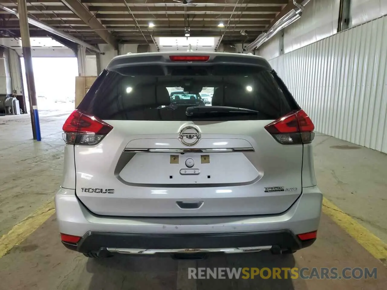 6 Photograph of a damaged car KNMAT2MVXKP505602 NISSAN ROGUE 2019
