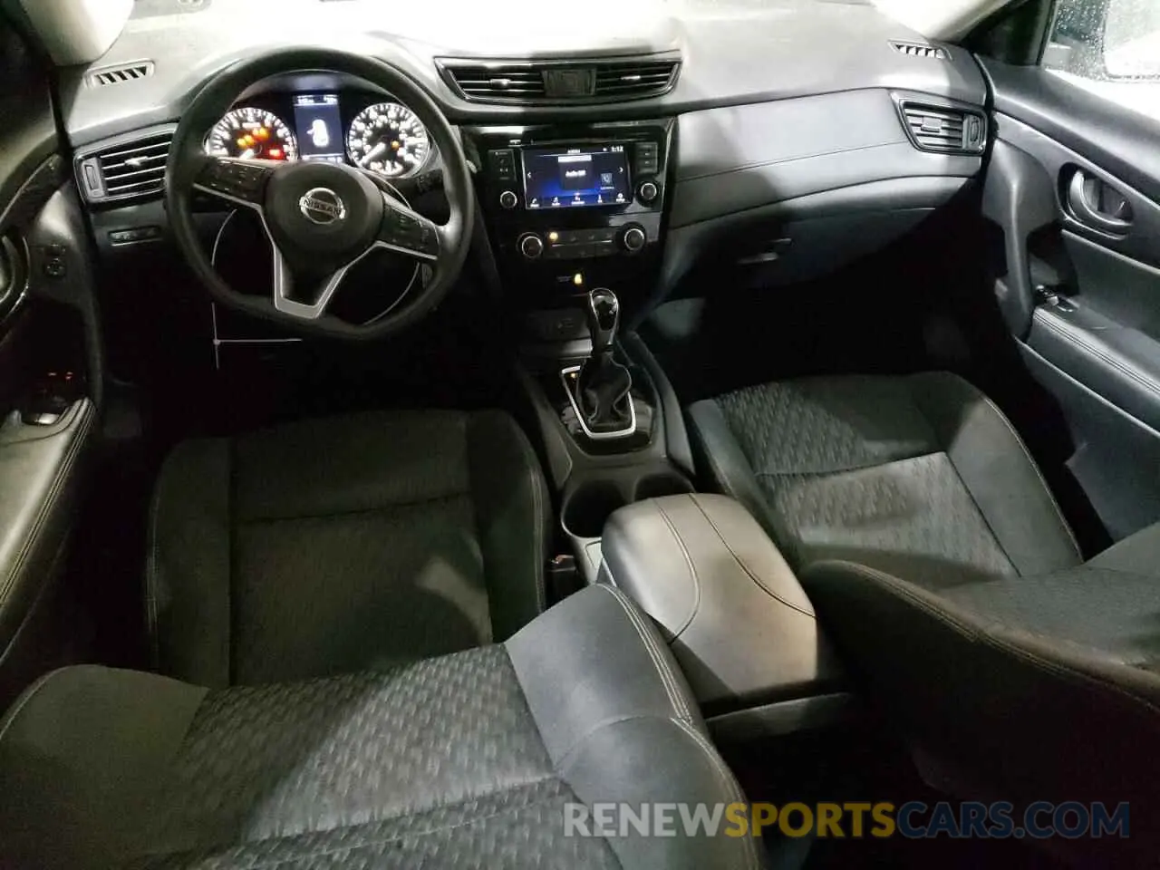 8 Photograph of a damaged car KNMAT2MVXKP510766 NISSAN ROGUE 2019