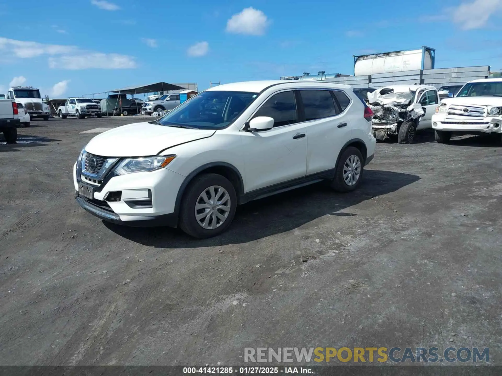 2 Photograph of a damaged car KNMAT2MVXKP518060 NISSAN ROGUE 2019