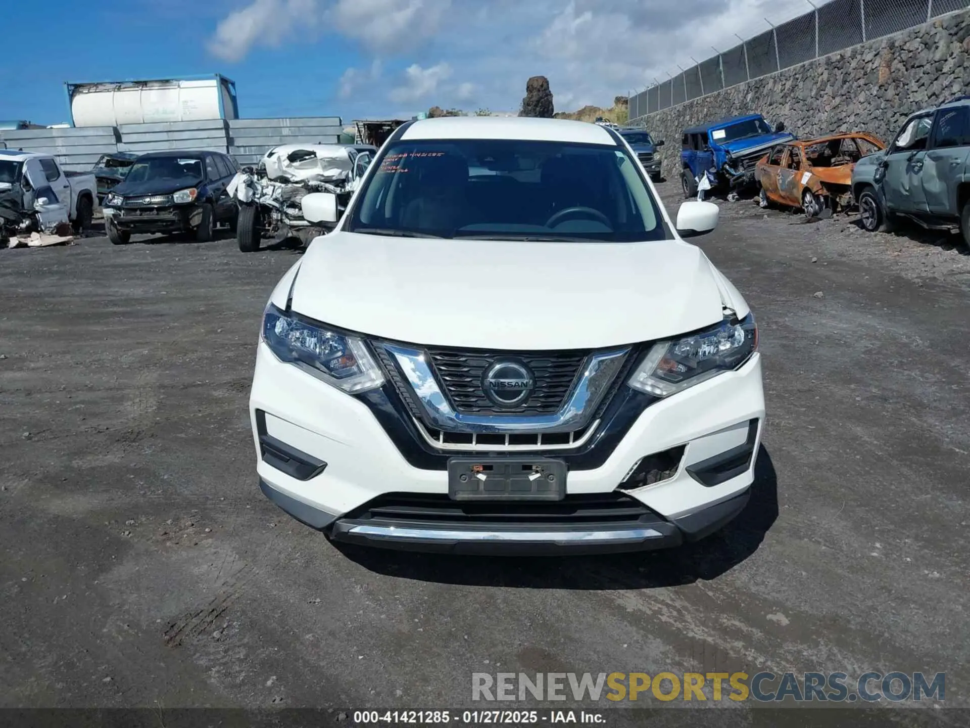 6 Photograph of a damaged car KNMAT2MVXKP518060 NISSAN ROGUE 2019