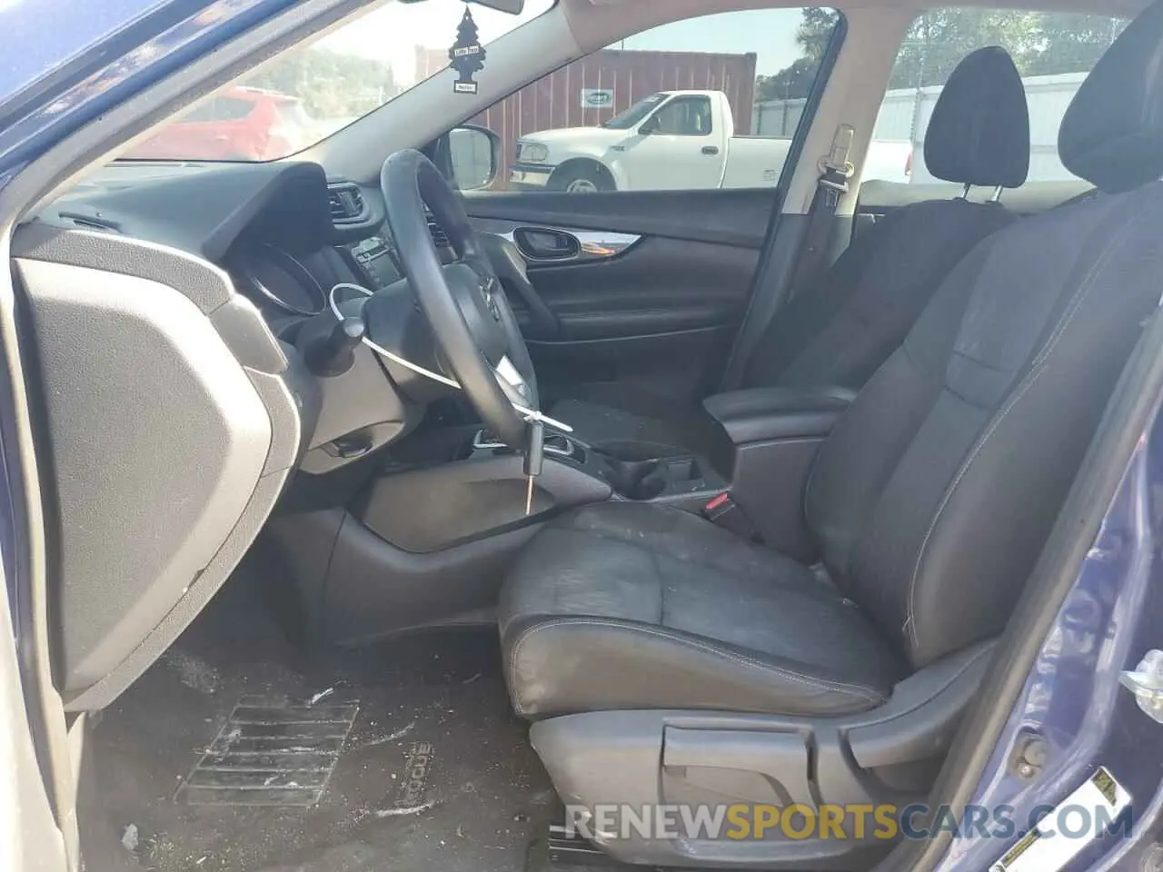 7 Photograph of a damaged car KNMAT2MVXKP518690 NISSAN ROGUE 2019