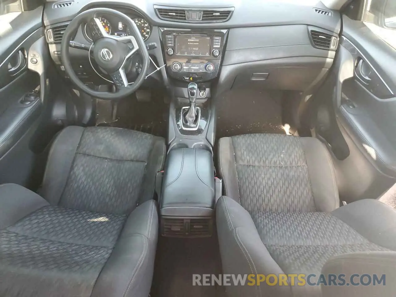 8 Photograph of a damaged car KNMAT2MVXKP518690 NISSAN ROGUE 2019