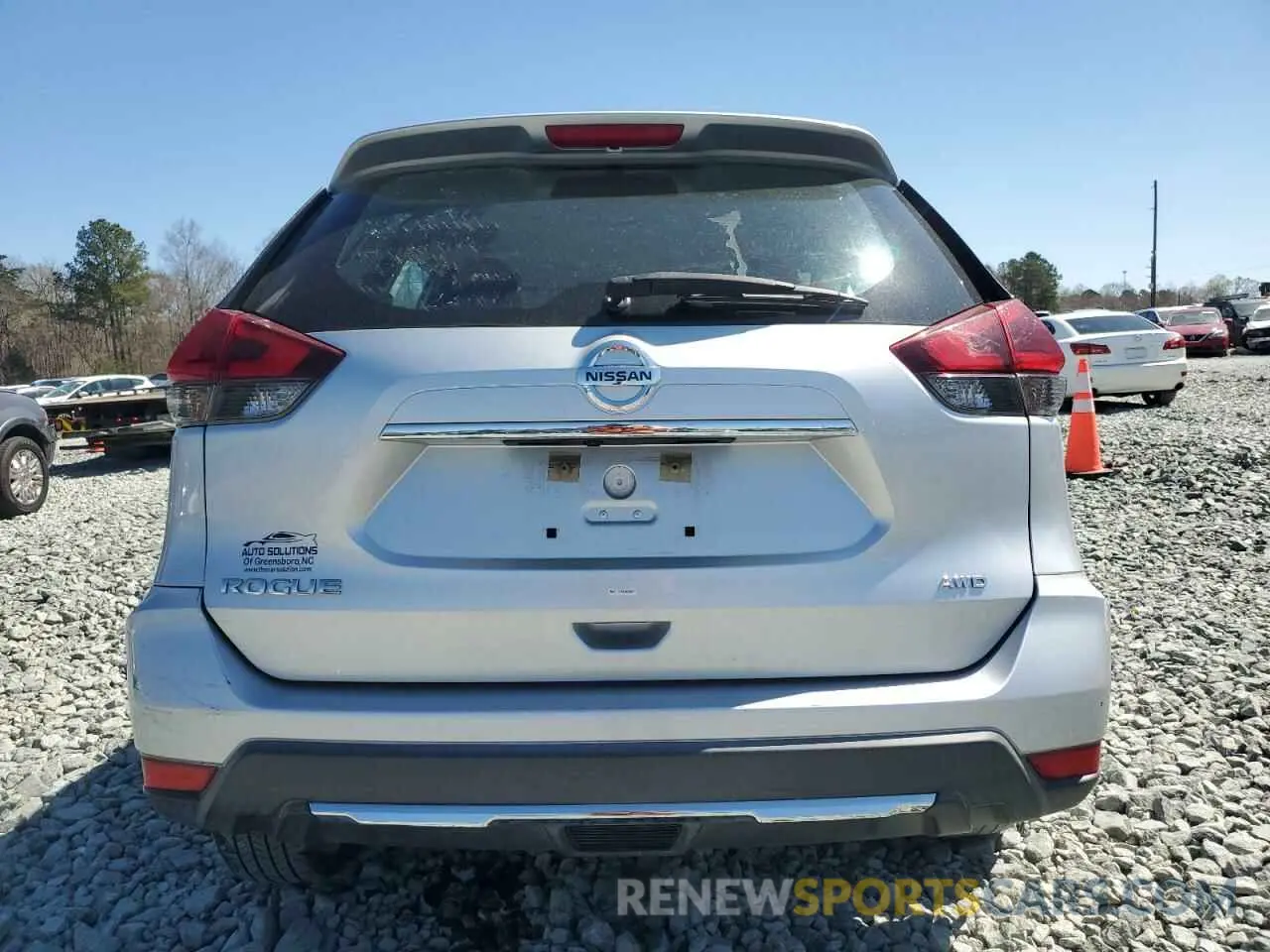 6 Photograph of a damaged car KNMAT2MVXKP527180 NISSAN ROGUE 2019