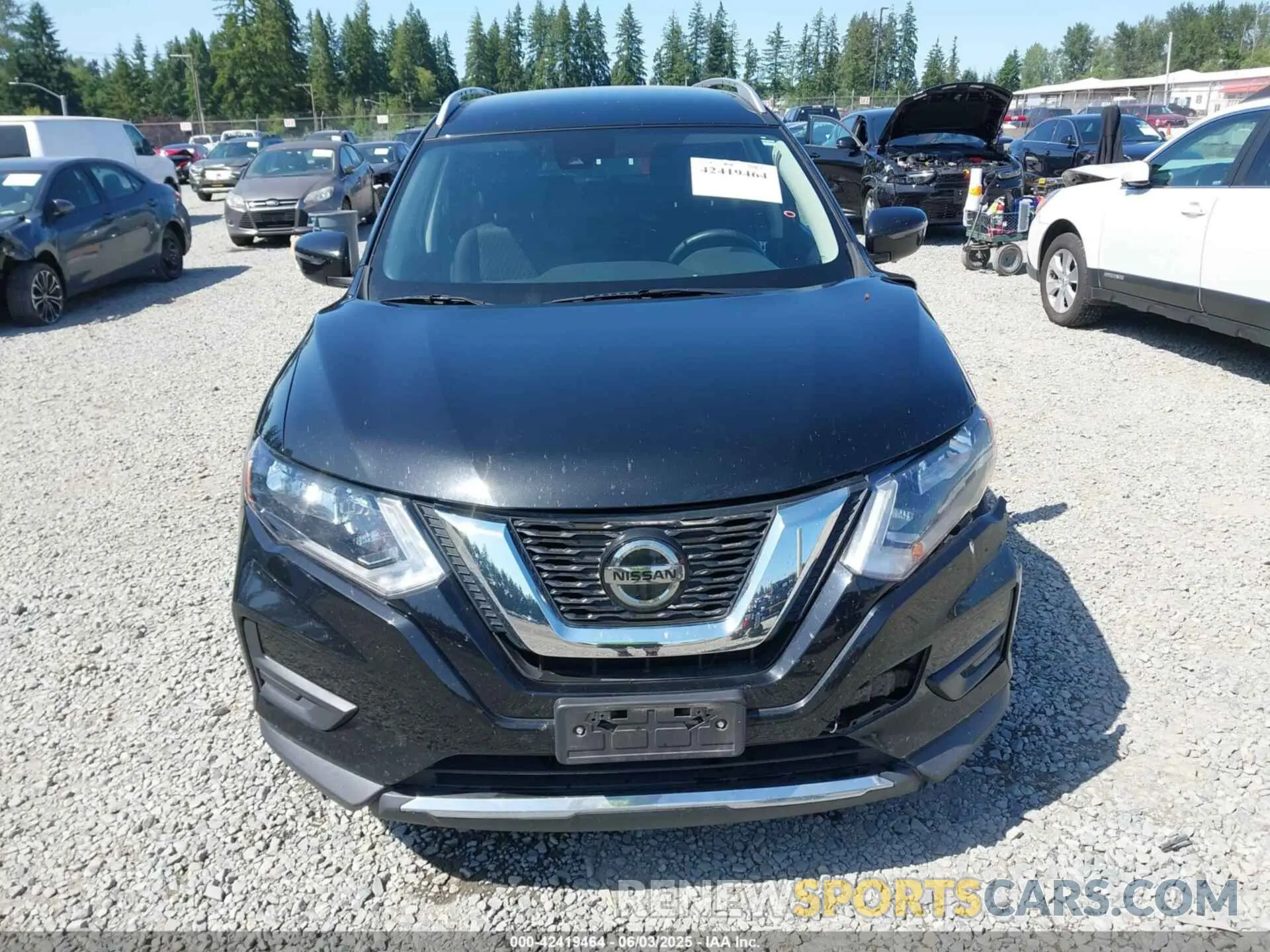 12 Photograph of a damaged car KNMAT2MVXKP527552 NISSAN ROGUE 2019