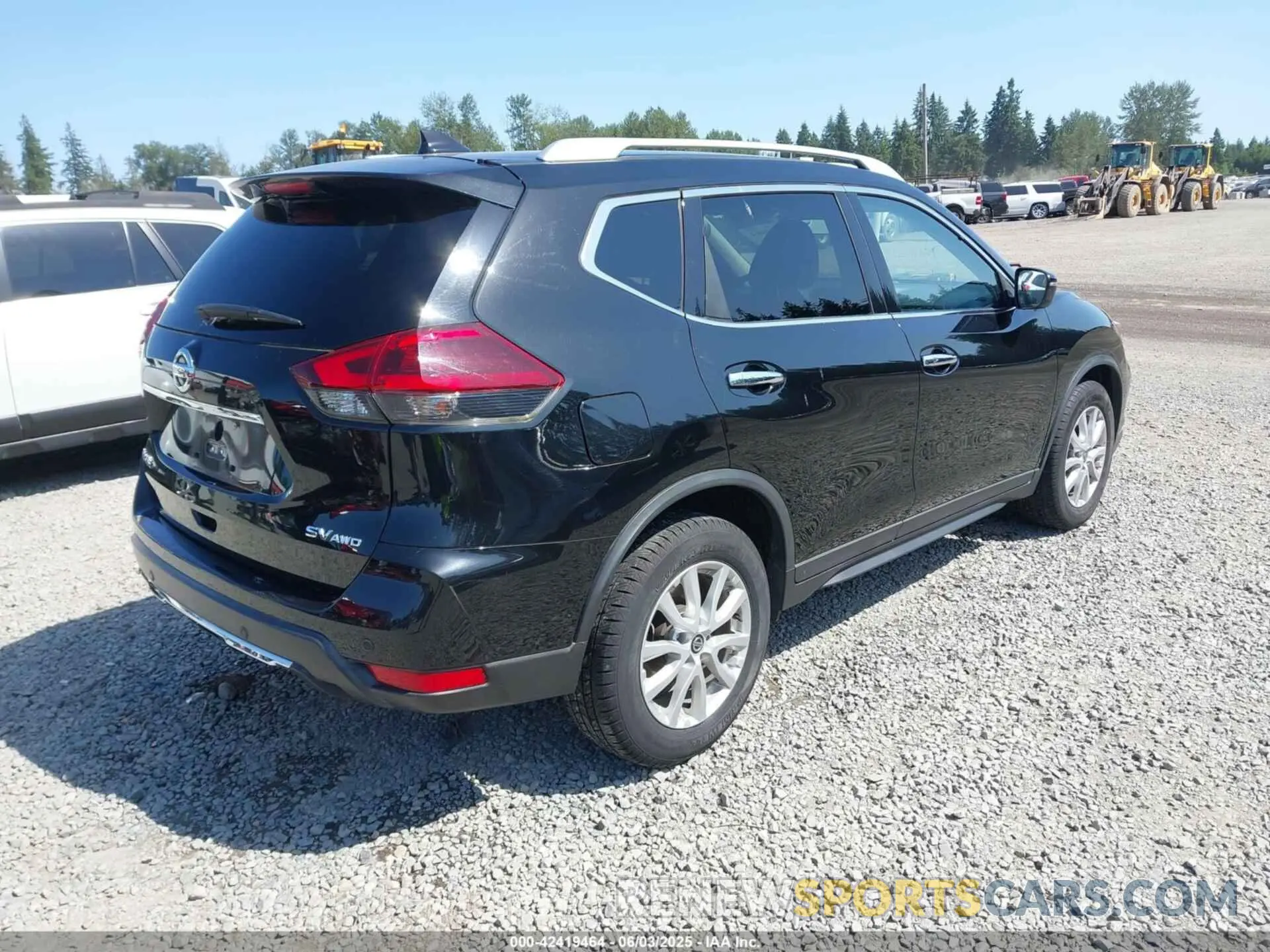 4 Photograph of a damaged car KNMAT2MVXKP527552 NISSAN ROGUE 2019