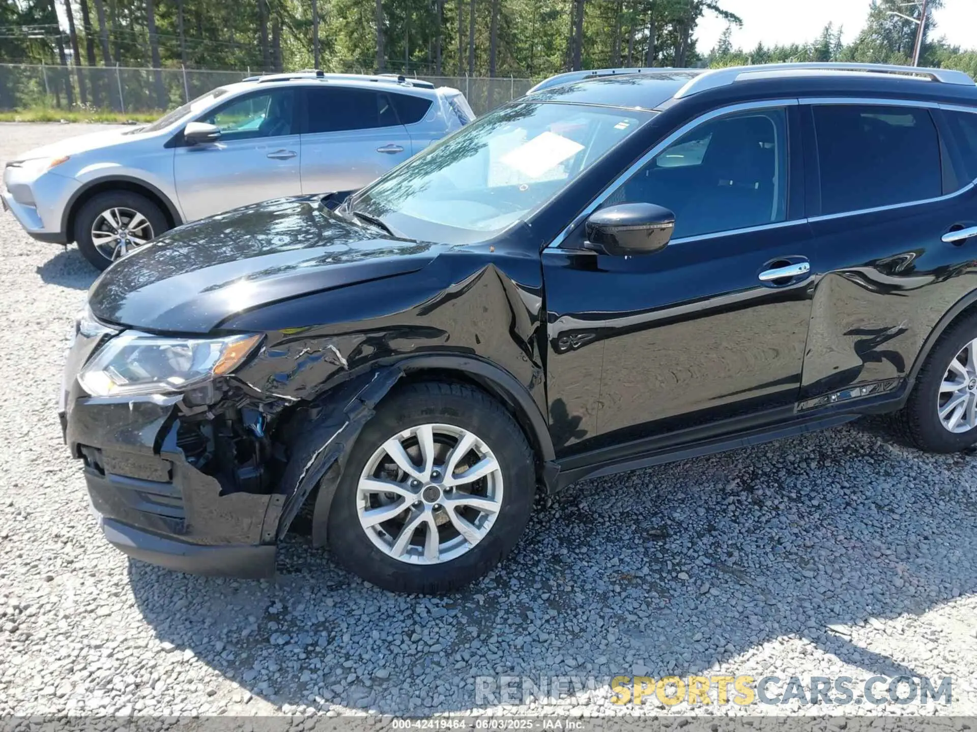 6 Photograph of a damaged car KNMAT2MVXKP527552 NISSAN ROGUE 2019