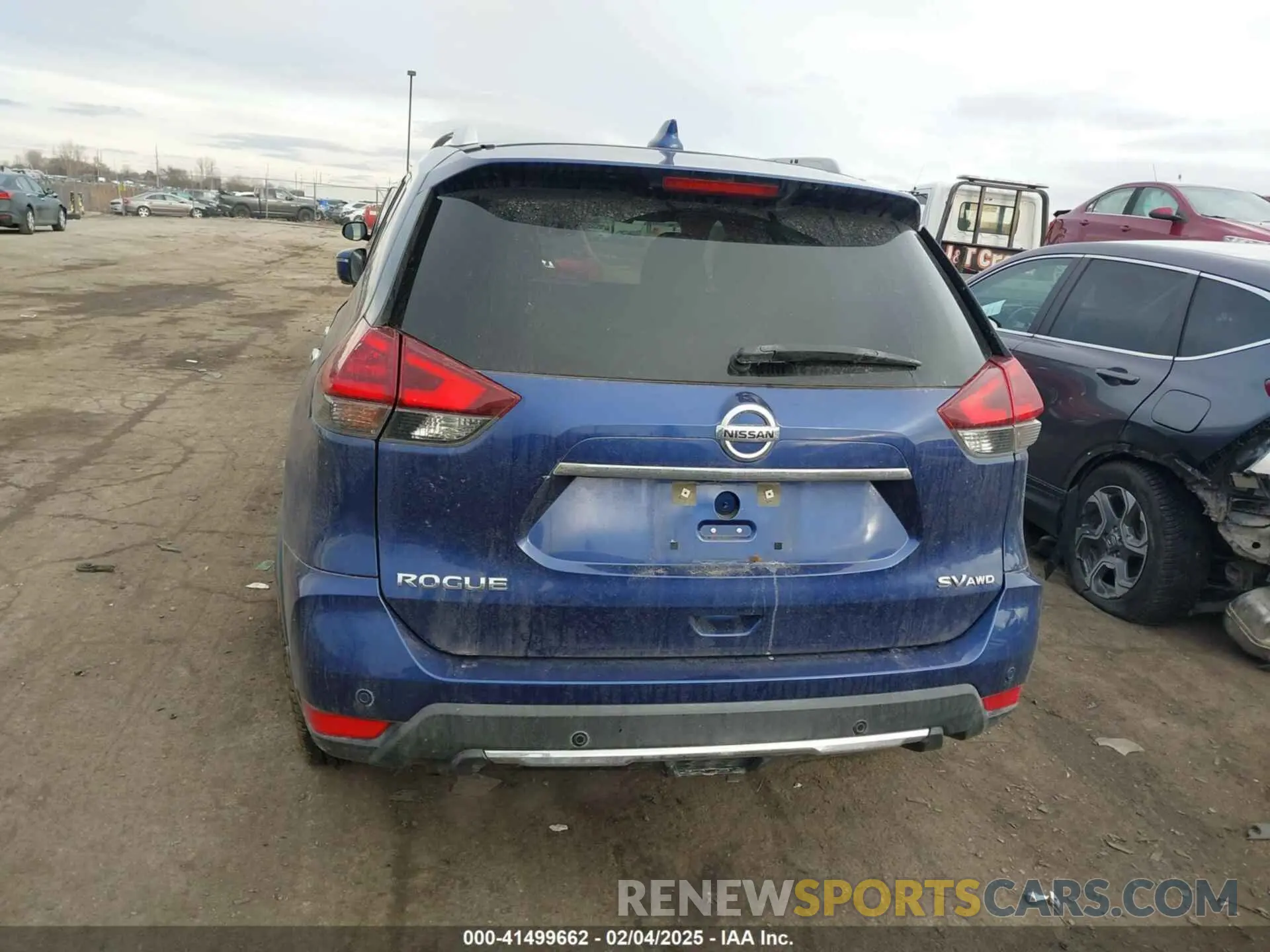16 Photograph of a damaged car KNMAT2MVXKP534629 NISSAN ROGUE 2019