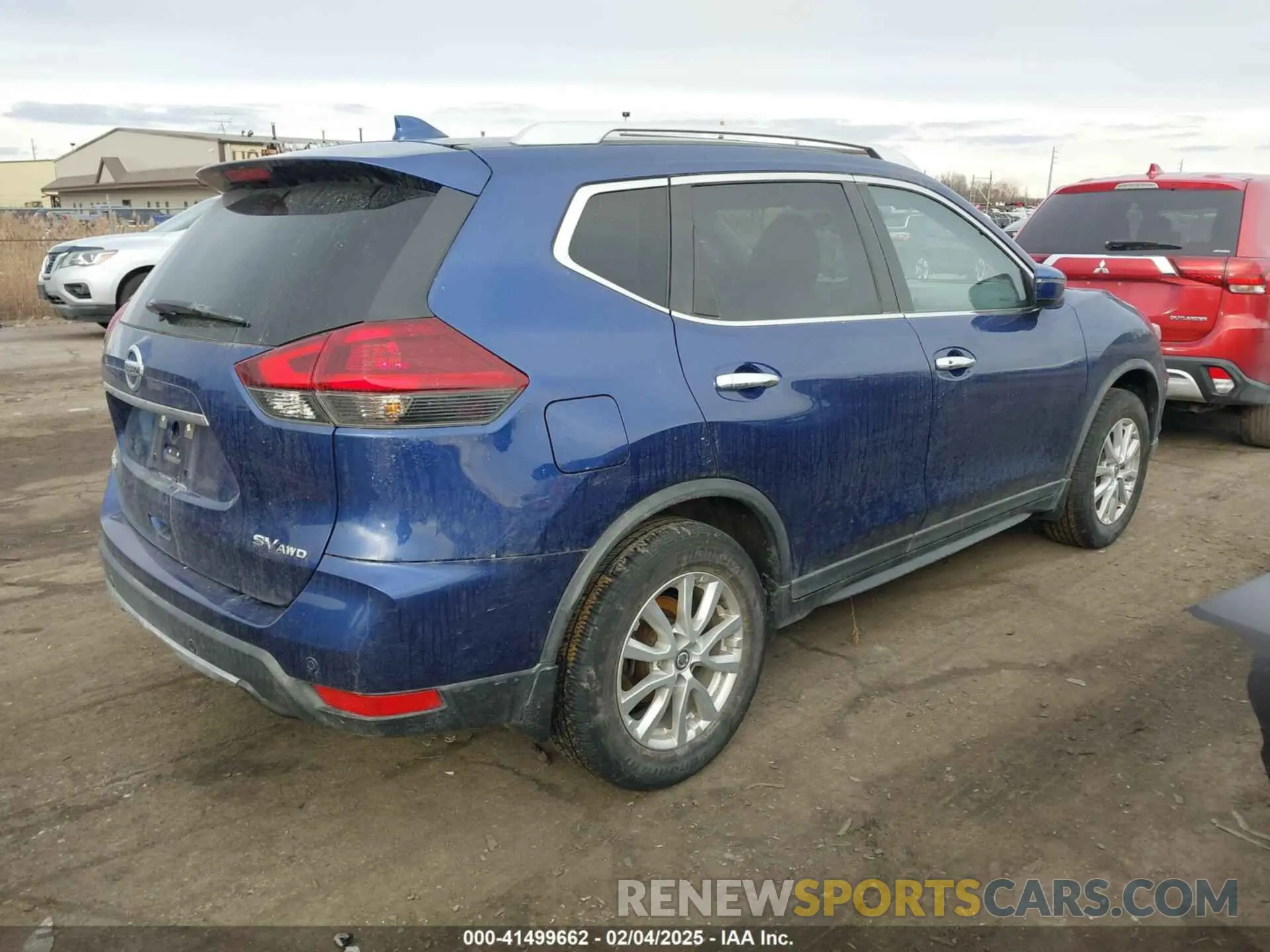 4 Photograph of a damaged car KNMAT2MVXKP534629 NISSAN ROGUE 2019