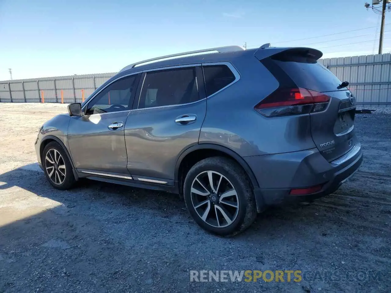 2 Photograph of a damaged car 5N1AT2MT0LC701390 NISSAN ROGUE 2020