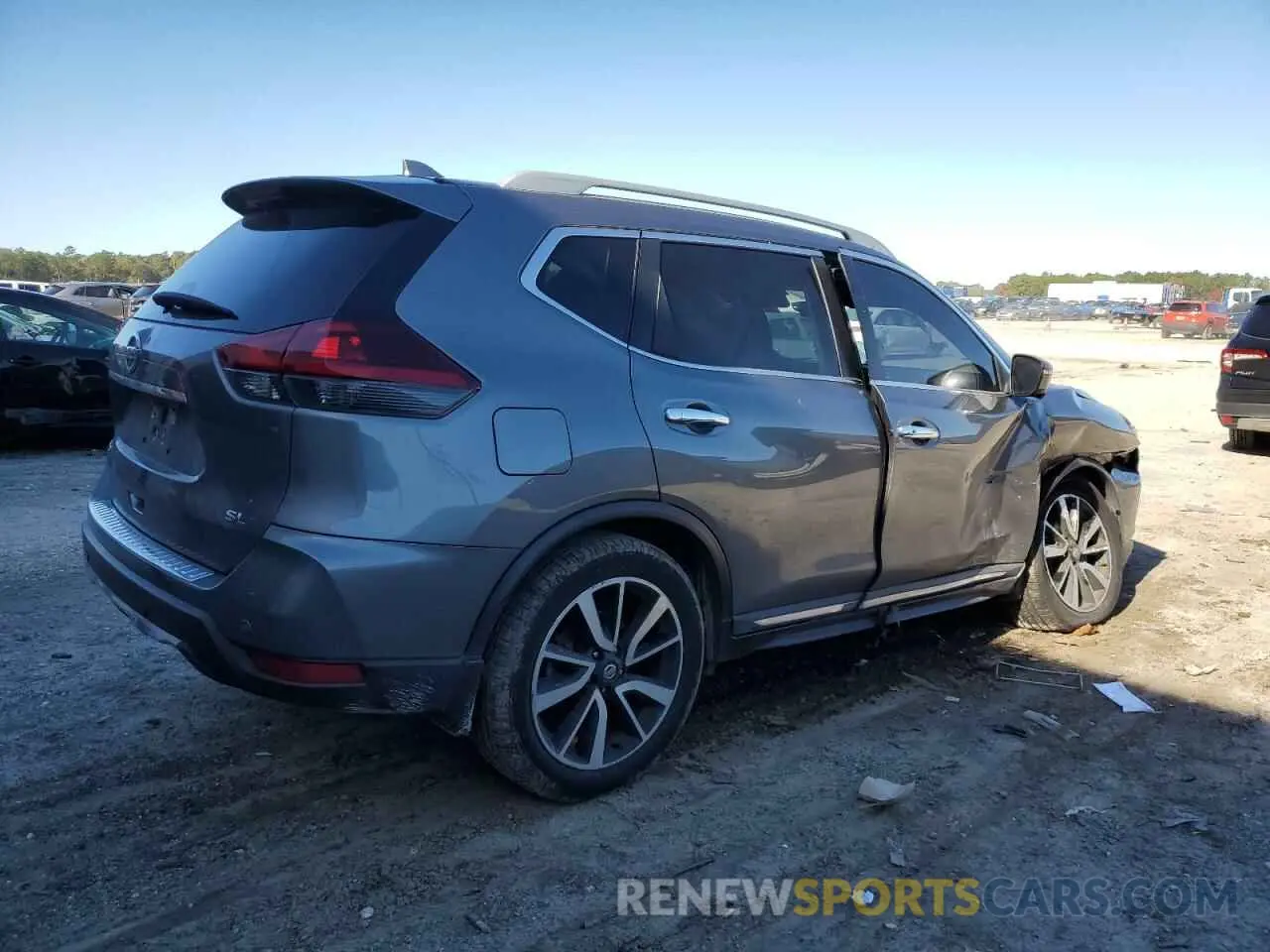 3 Photograph of a damaged car 5N1AT2MT0LC701390 NISSAN ROGUE 2020