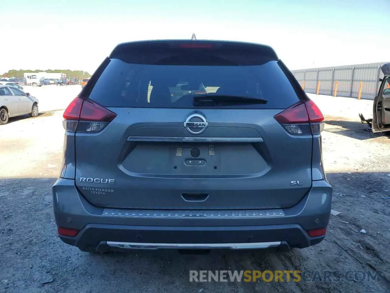 6 Photograph of a damaged car 5N1AT2MT0LC701390 NISSAN ROGUE 2020