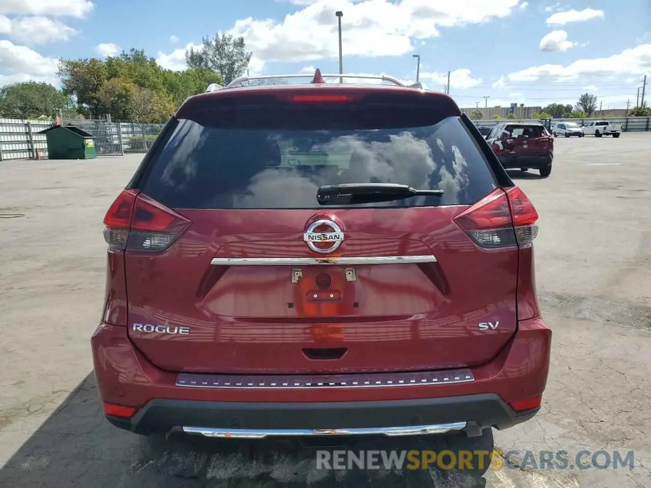 6 Photograph of a damaged car 5N1AT2MT0LC753747 NISSAN ROGUE 2020