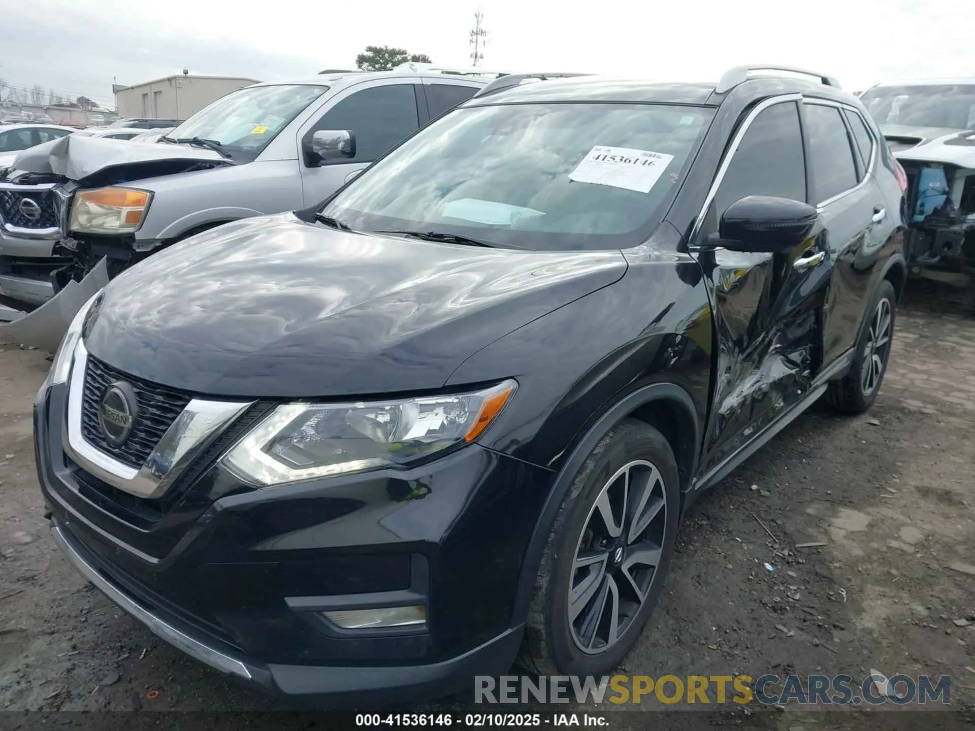 2 Photograph of a damaged car 5N1AT2MT0LC758690 NISSAN ROGUE 2020