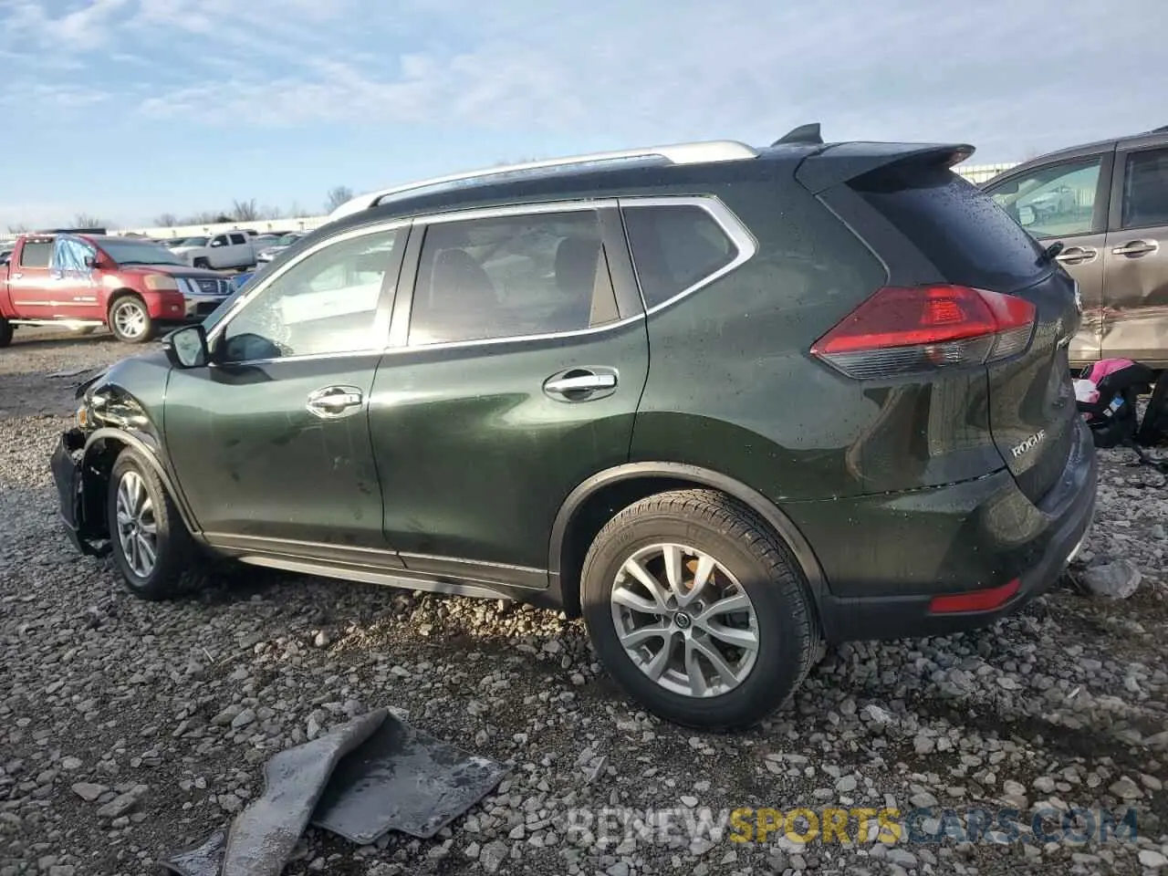 2 Photograph of a damaged car 5N1AT2MT1LC711104 NISSAN ROGUE 2020