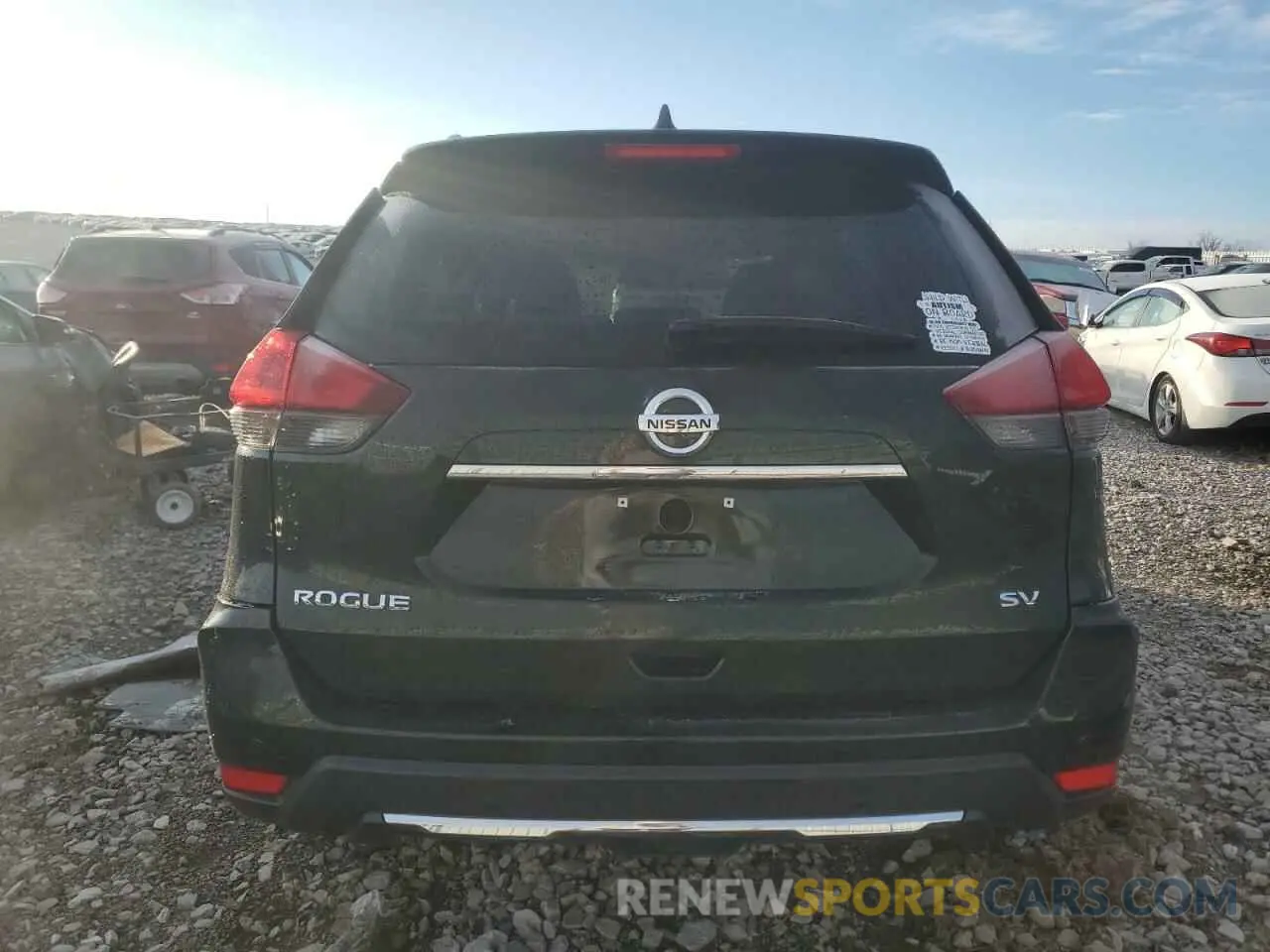 6 Photograph of a damaged car 5N1AT2MT1LC711104 NISSAN ROGUE 2020