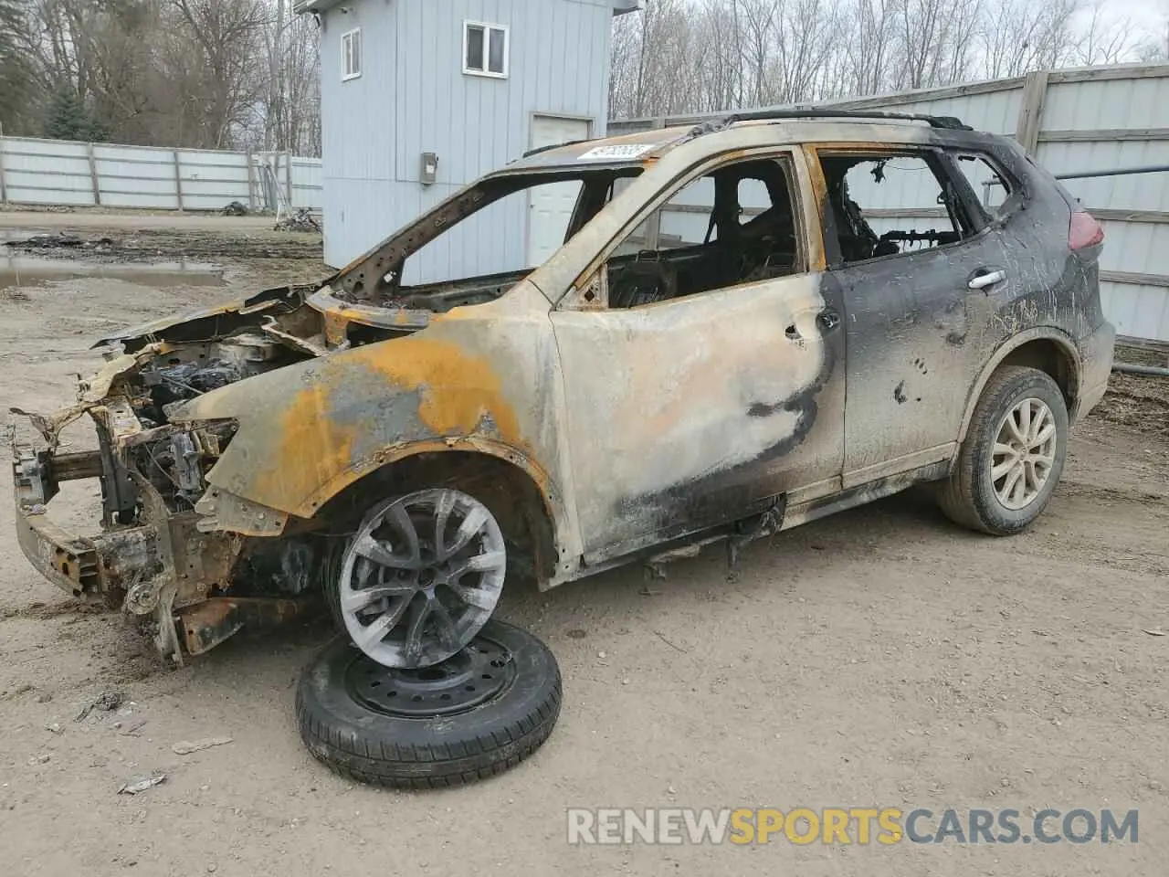 1 Photograph of a damaged car 5N1AT2MT1LC715122 NISSAN ROGUE 2020