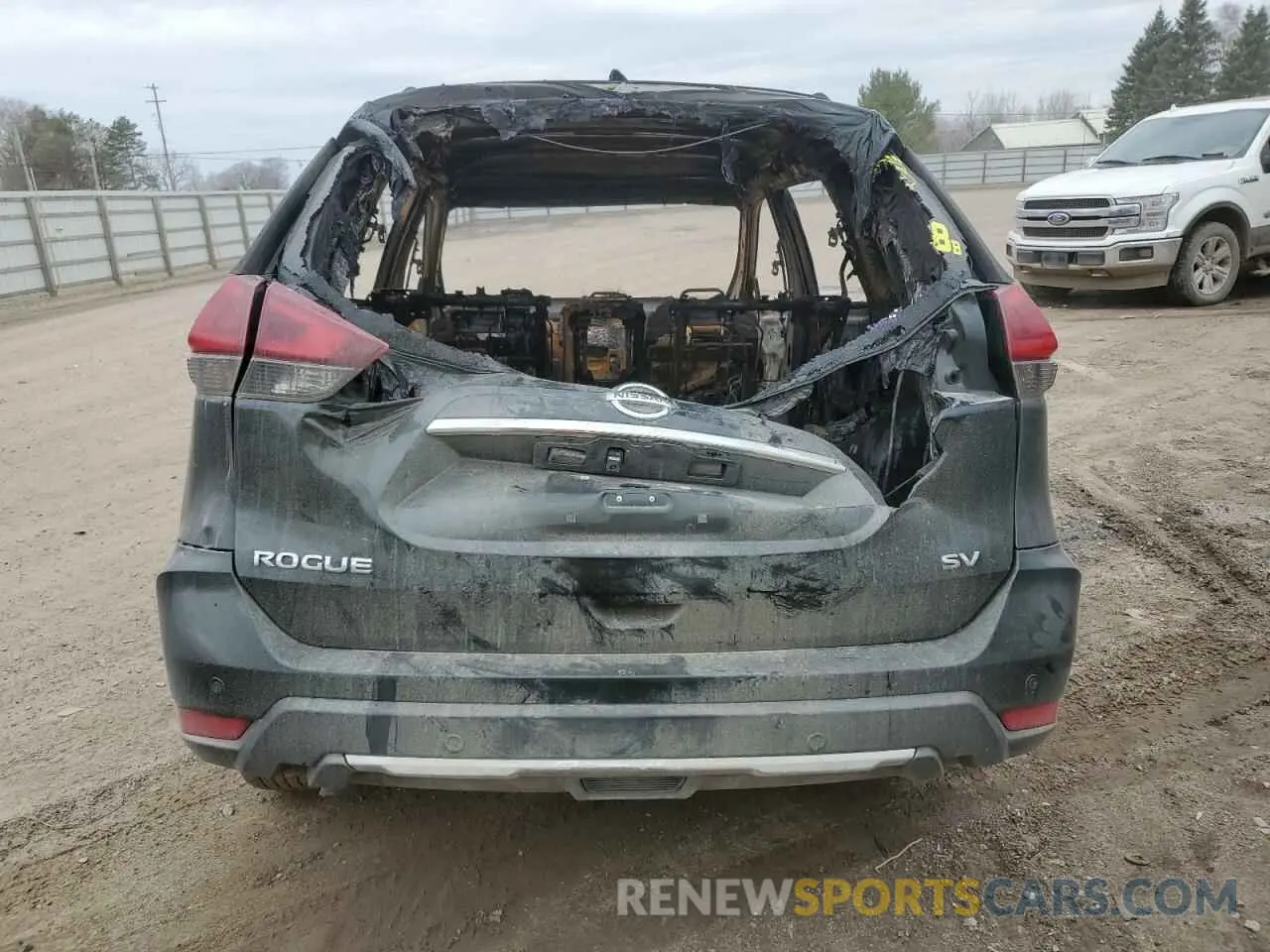 6 Photograph of a damaged car 5N1AT2MT1LC715122 NISSAN ROGUE 2020