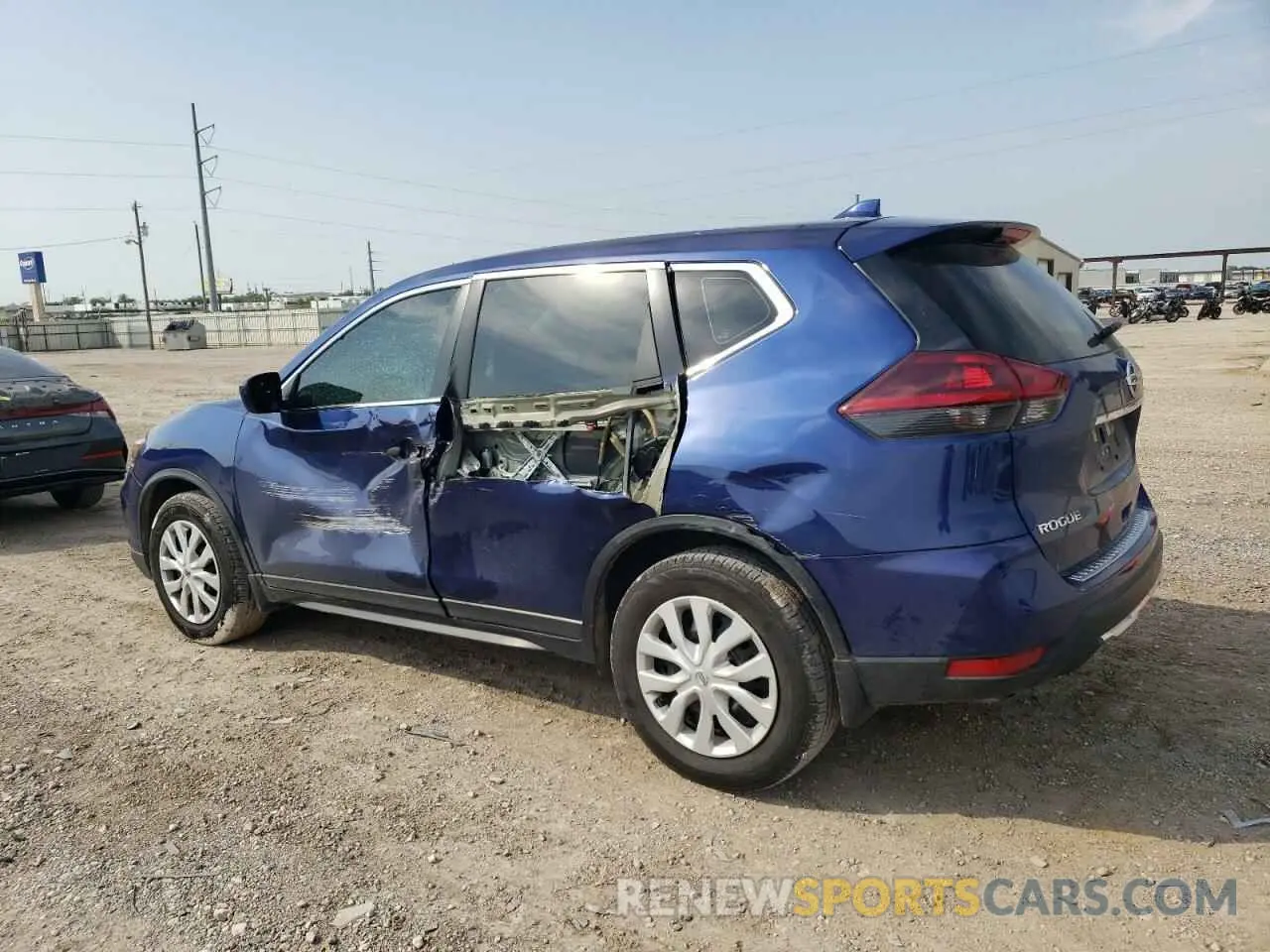 2 Photograph of a damaged car 5N1AT2MT1LC727870 NISSAN ROGUE 2020