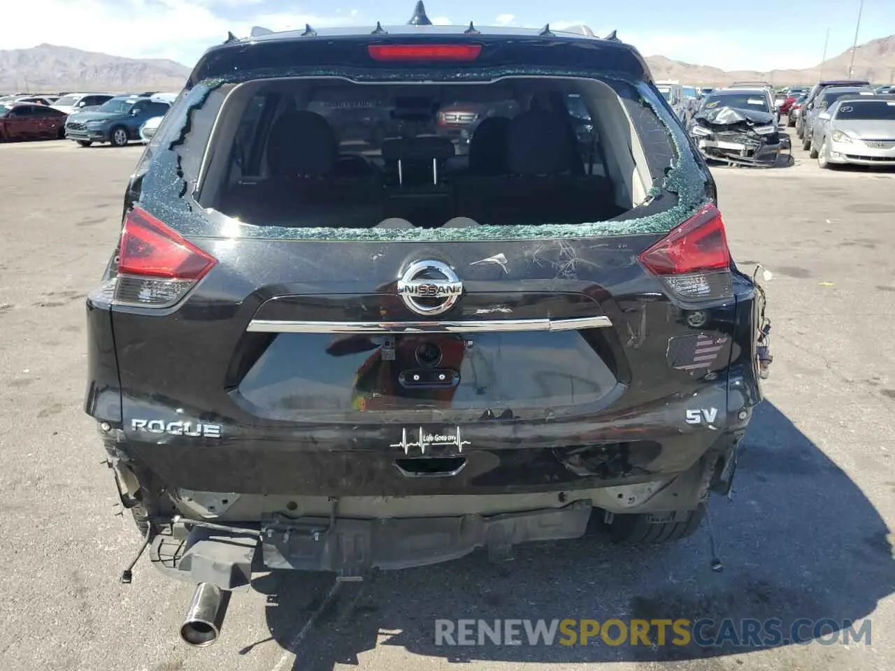 6 Photograph of a damaged car 5N1AT2MT1LC817469 NISSAN ROGUE 2020