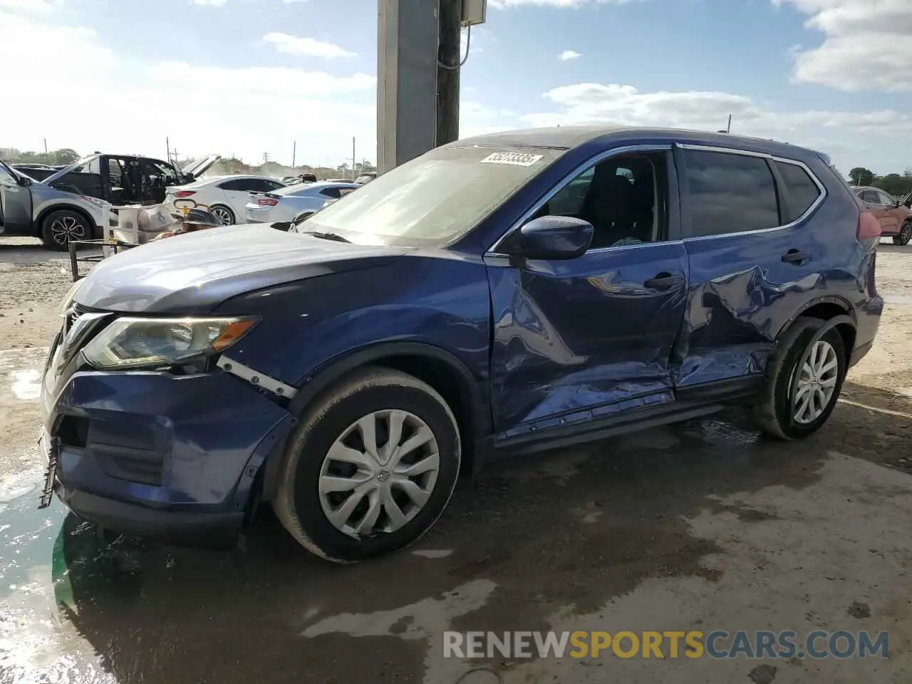 1 Photograph of a damaged car 5N1AT2MT2LC723505 NISSAN ROGUE 2020