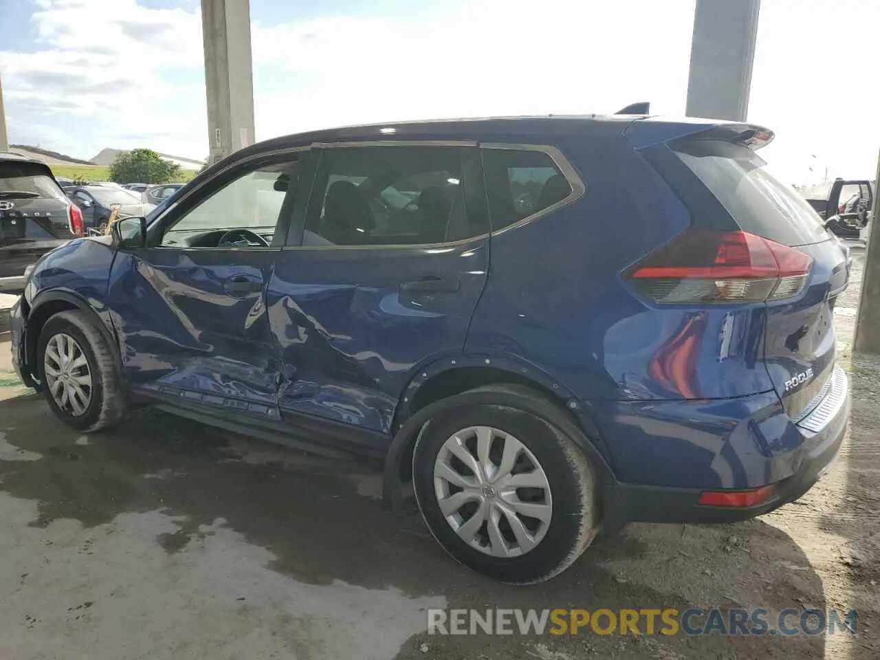 2 Photograph of a damaged car 5N1AT2MT2LC723505 NISSAN ROGUE 2020