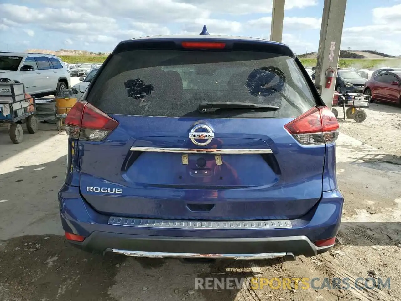 6 Photograph of a damaged car 5N1AT2MT2LC723505 NISSAN ROGUE 2020