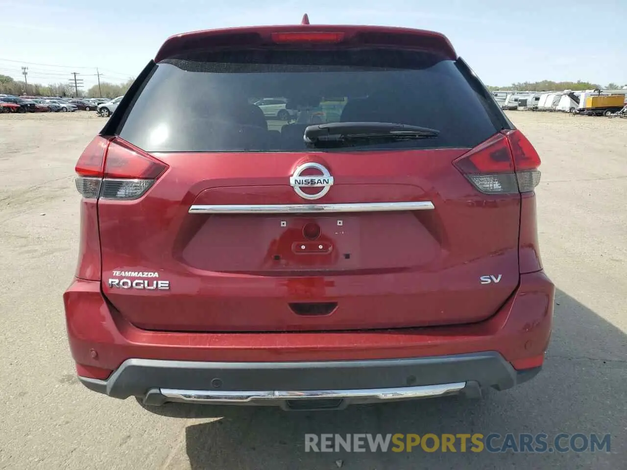 6 Photograph of a damaged car 5N1AT2MT2LC726369 NISSAN ROGUE 2020