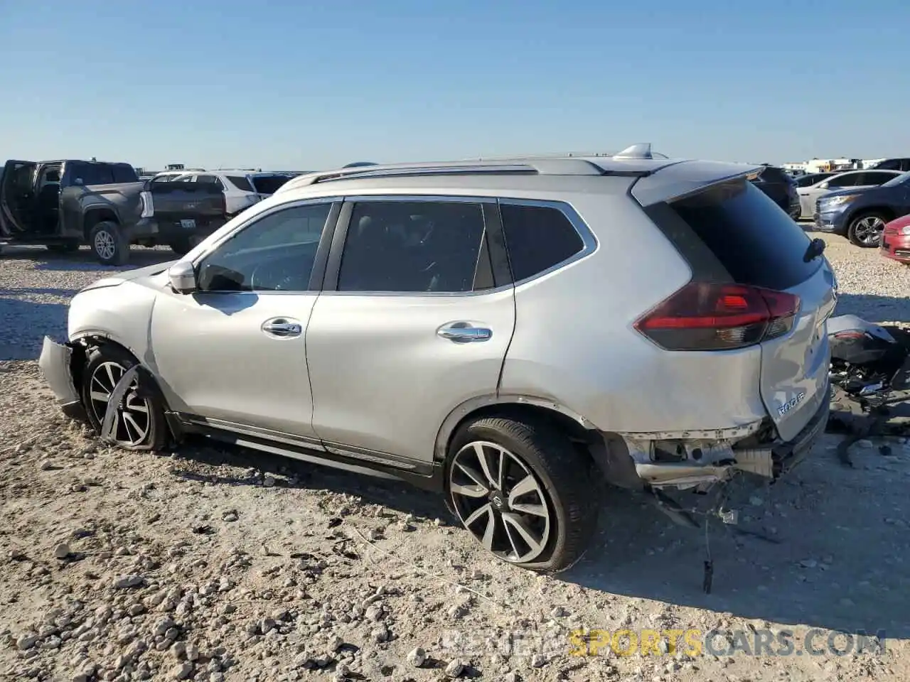 2 Photograph of a damaged car 5N1AT2MT2LC727635 NISSAN ROGUE 2020