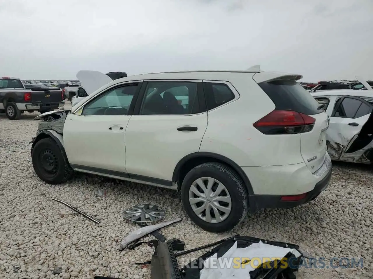 2 Photograph of a damaged car 5N1AT2MT3LC721956 NISSAN ROGUE 2020
