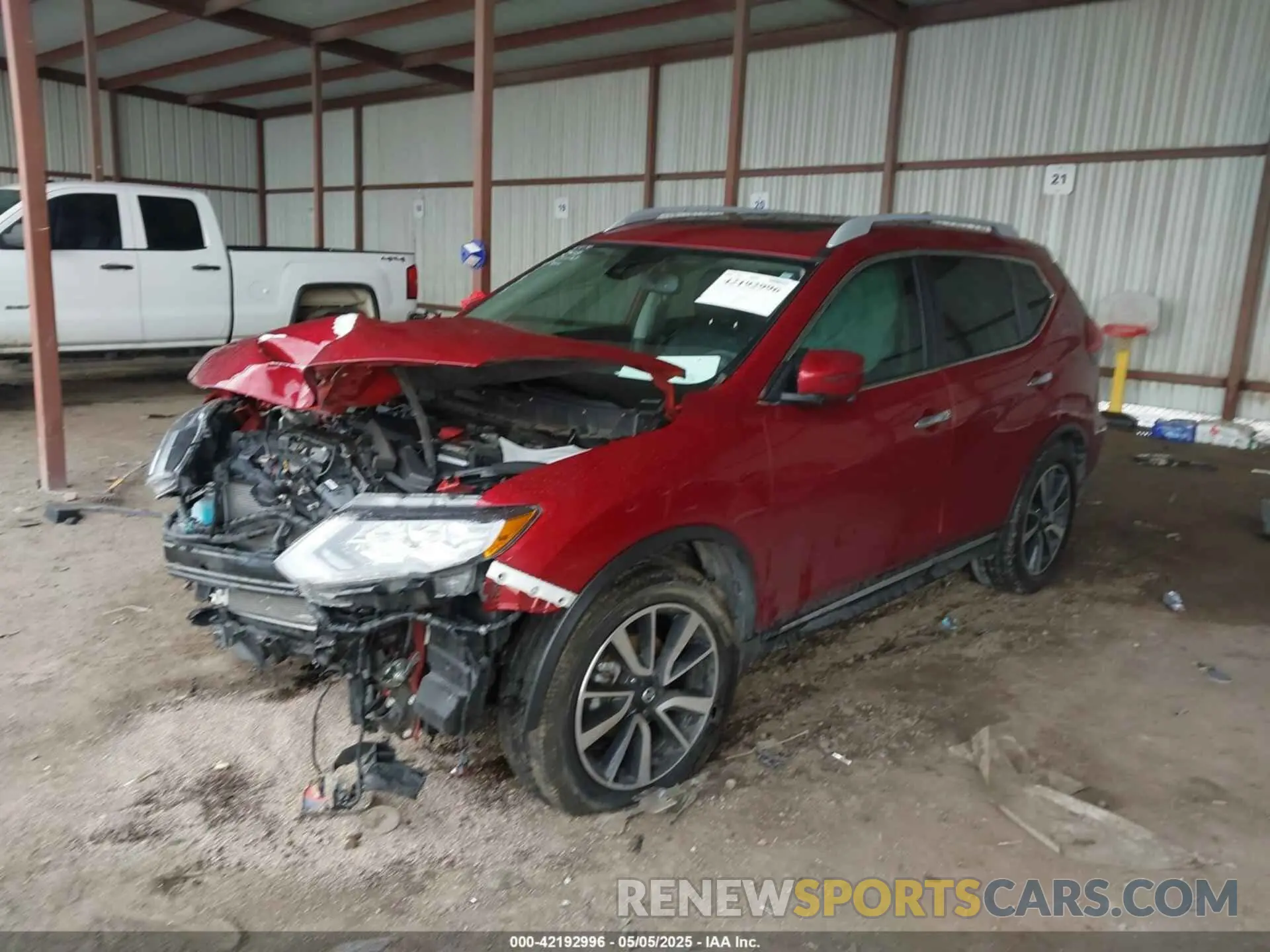 2 Photograph of a damaged car 5N1AT2MT3LC730947 NISSAN ROGUE 2020