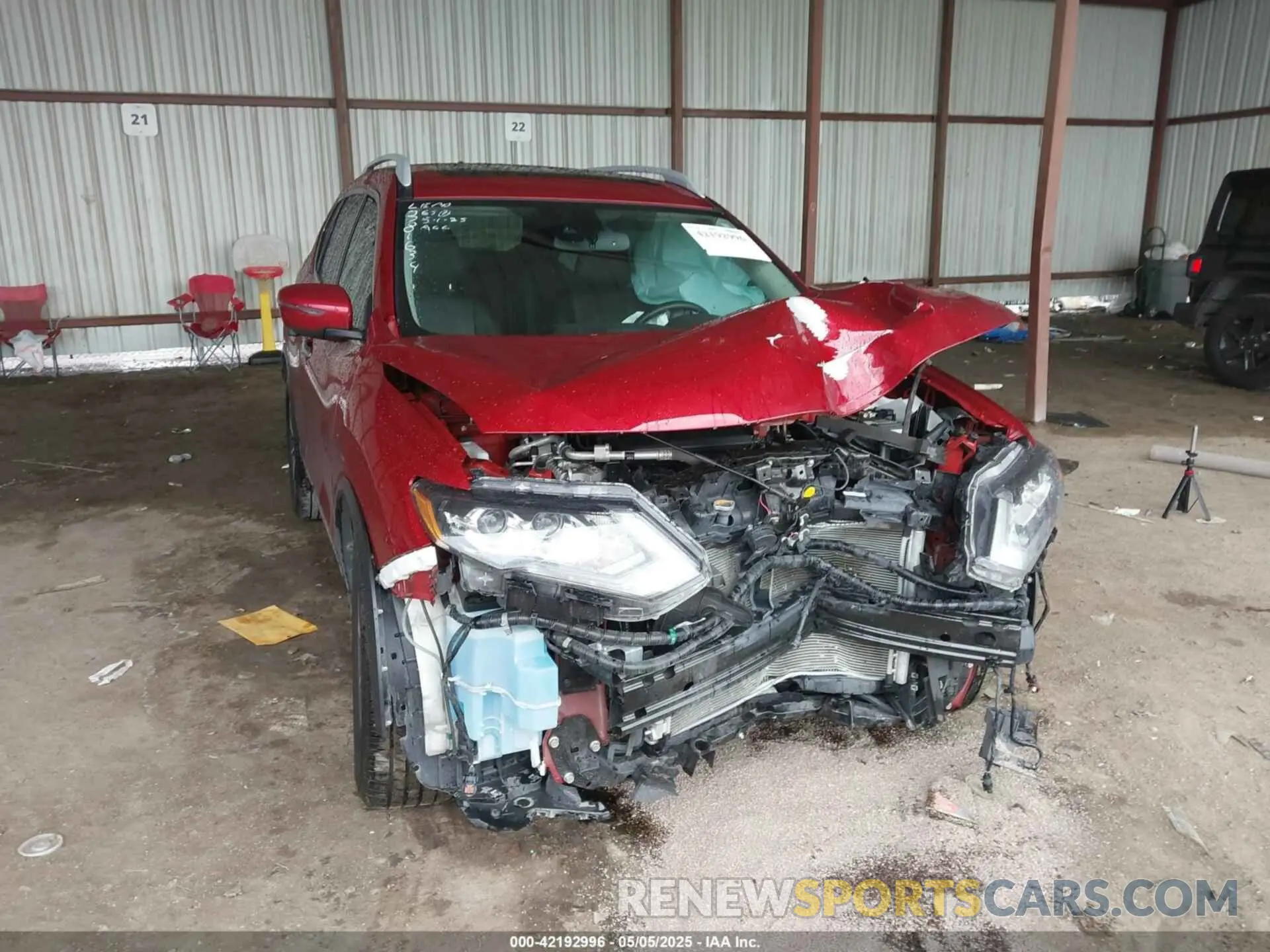 6 Photograph of a damaged car 5N1AT2MT3LC730947 NISSAN ROGUE 2020