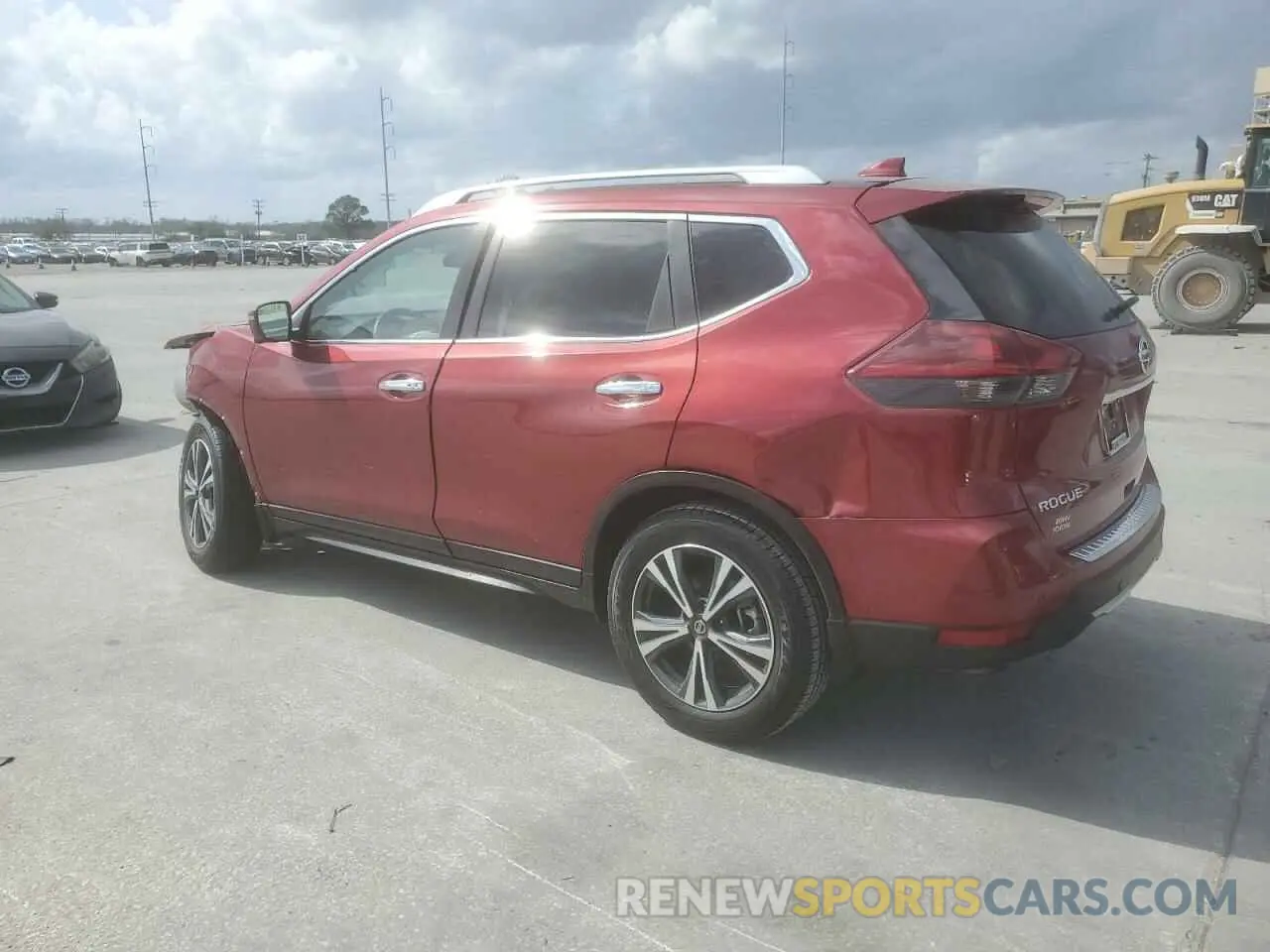 2 Photograph of a damaged car 5N1AT2MT3LC814542 NISSAN ROGUE 2020