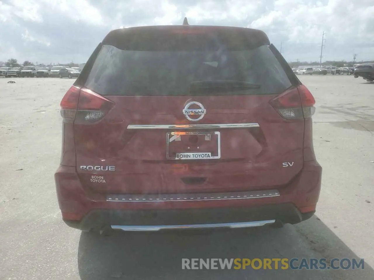 6 Photograph of a damaged car 5N1AT2MT3LC814542 NISSAN ROGUE 2020