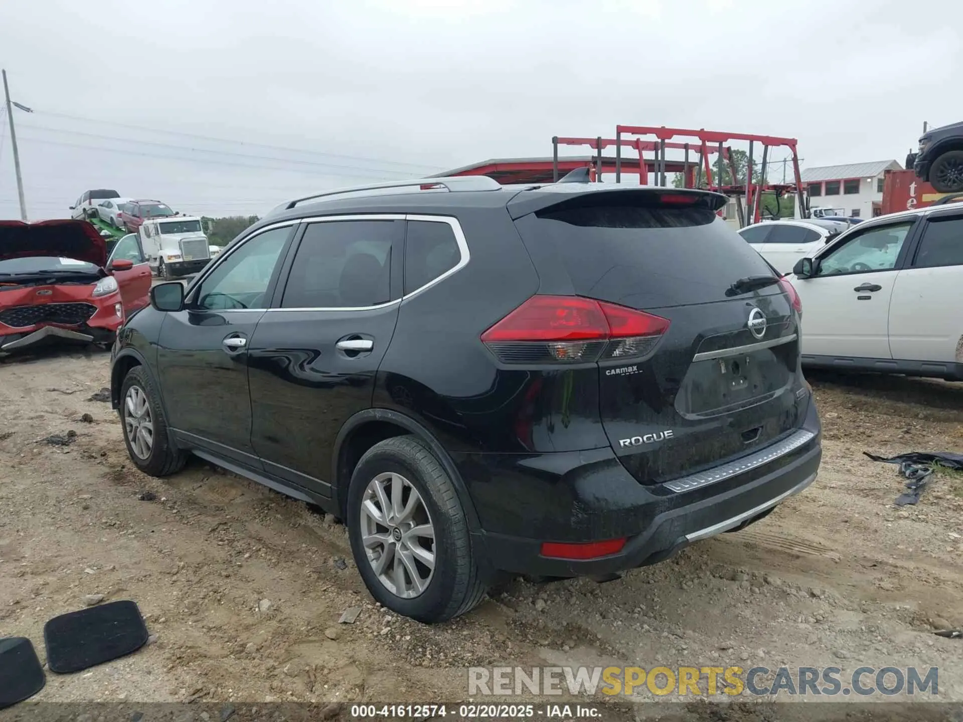 3 Photograph of a damaged car 5N1AT2MT4LC724509 NISSAN ROGUE 2020