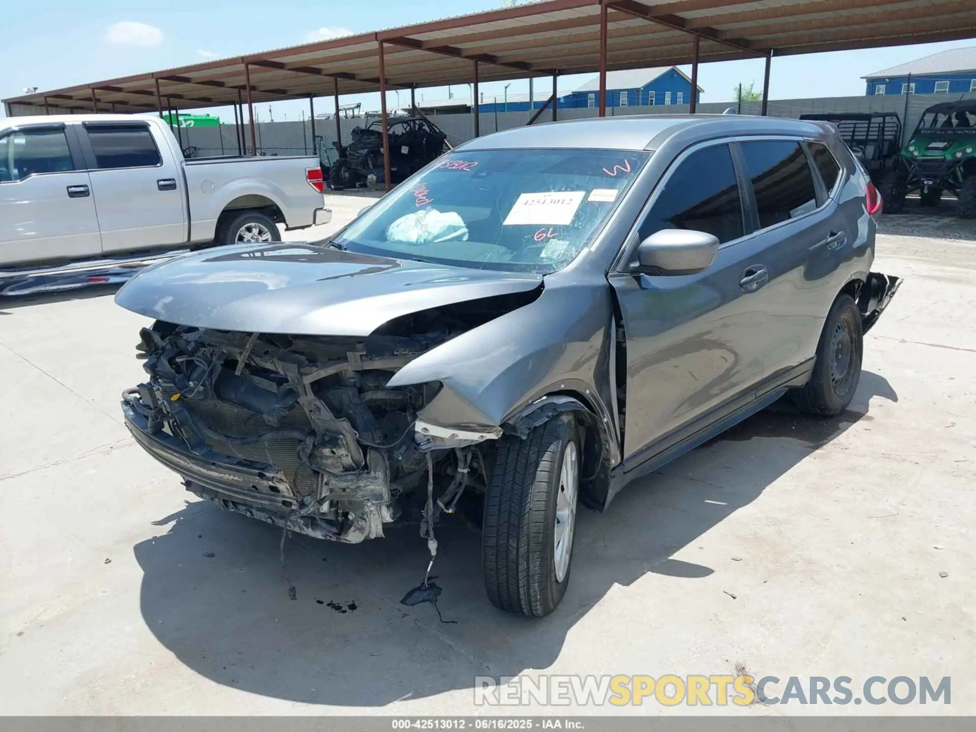 2 Photograph of a damaged car 5N1AT2MT4LC726745 NISSAN ROGUE 2020