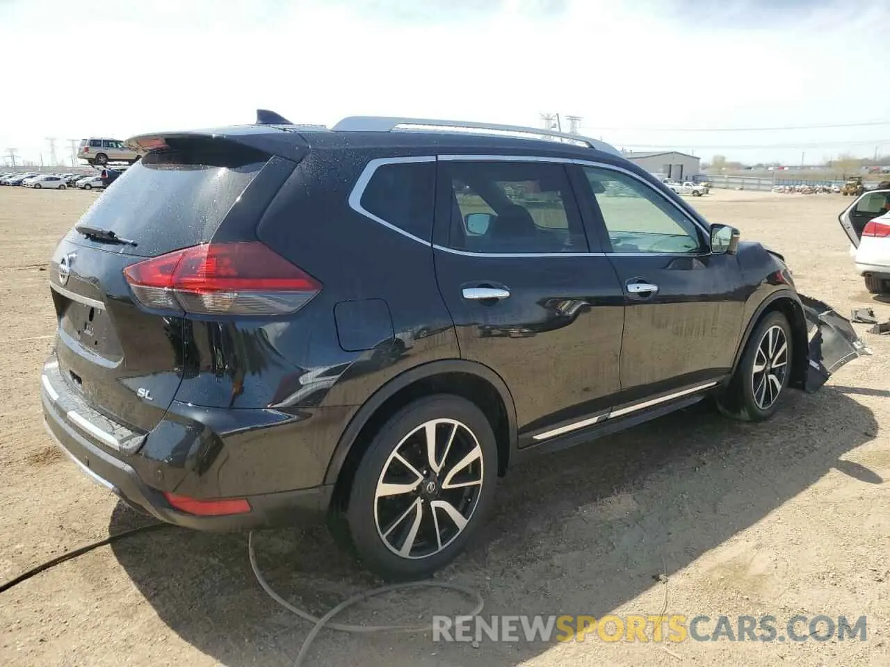 3 Photograph of a damaged car 5N1AT2MT4LC738894 NISSAN ROGUE 2020