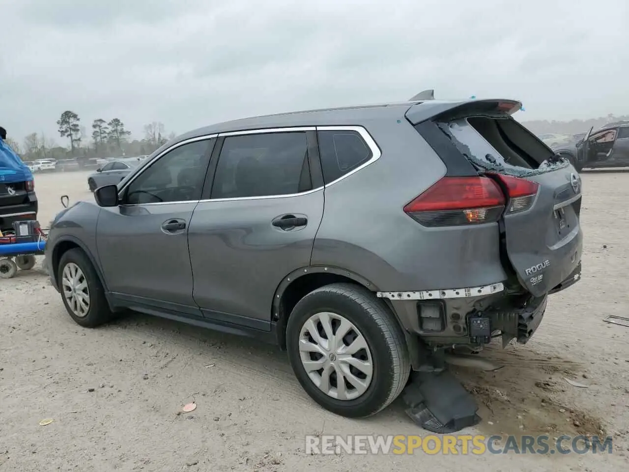 2 Photograph of a damaged car 5N1AT2MT4LC754996 NISSAN ROGUE 2020