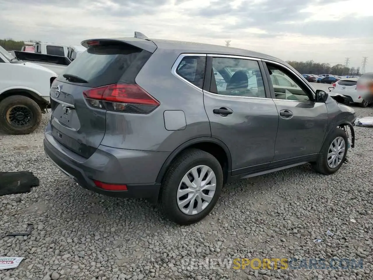3 Photograph of a damaged car 5N1AT2MT4LC808927 NISSAN ROGUE 2020